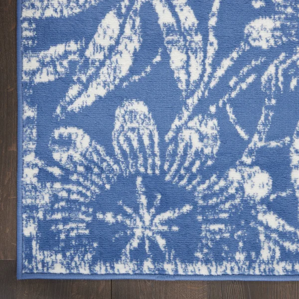 Nourison Whimsicle WHS05 Area Rug - Blue, 5& x 7&