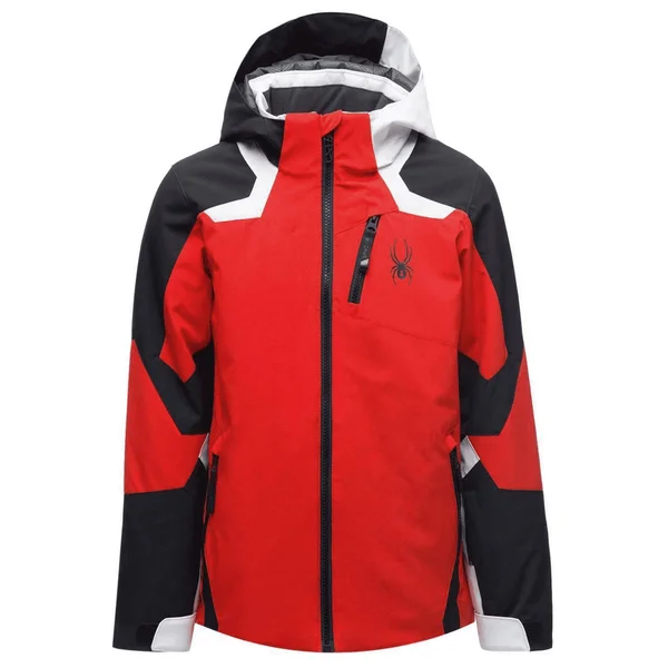Spyder Boys& Leader Jacket - 10 - Volcano