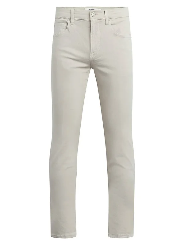 Hudson Jeans Men's Blake Slim Straight Twill Pants - Light Ash - Size 30