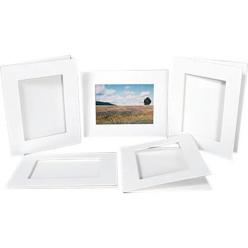 Archival Methods 16x20x22 Pre-Cut Exhibition Mat - 11x17x22 Print size, 5 Pack