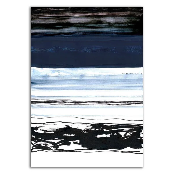 30x22 x 21x22 Strata 2 by Iris Lehnhardt Print on Canvas