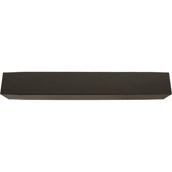 Ekena Millwork MANUKP08X12X84NS 8x22H x 12x22D x 84x22W Knotty Pine Faux Wood Fireplace Mantel - Natural Ash