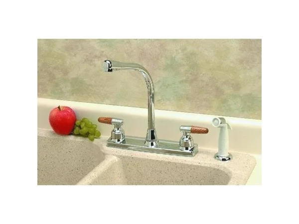 Home Impressions Single Lever Handle Kitchen Faucet with Sprayer
