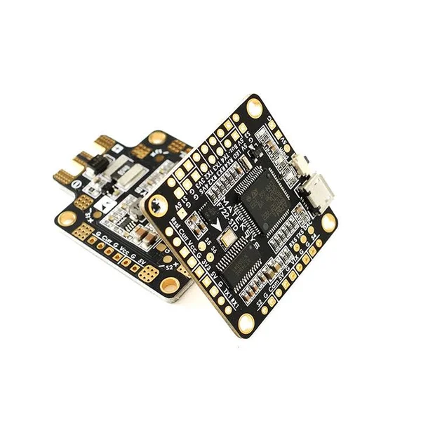Matek Systems F722-STD Flight Controller w/ F7 - 32K Gyro, BFOSD, Barometer