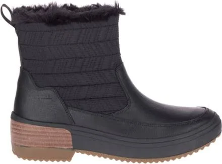 Merrell Women's Haven Bluff Polar Waterproof Boots Black 6