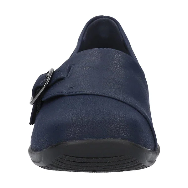 Easy Street Cinnamon Women's Slip on - Navy Size 8