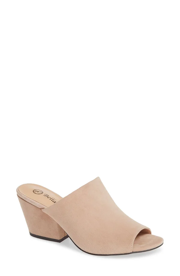 Bella-Vita Kathy (Blush Suede Leather) Women's Shoes