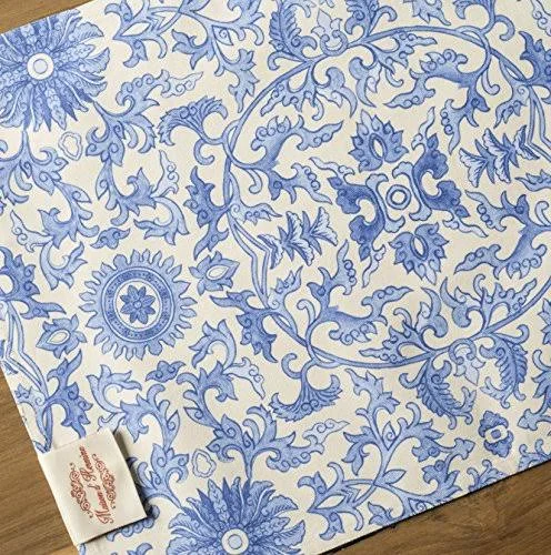 Maison D Hermine Canton 100 Cotton Set of 4 Placemats 13 inch by 19