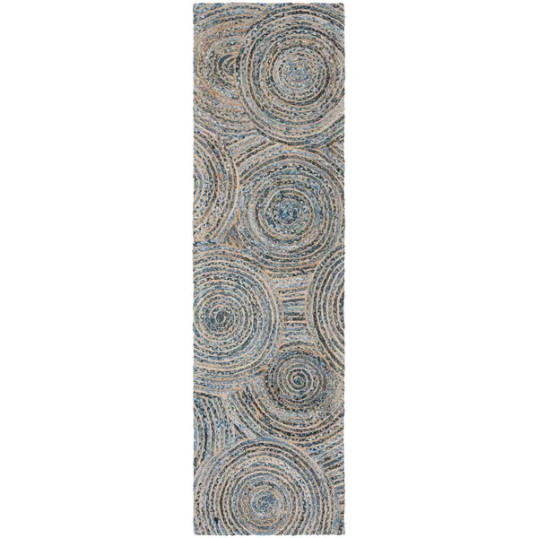 Safavieh Cape Cod CAP603A Area Rug Natural - Denim 4& x 6& Rectangle