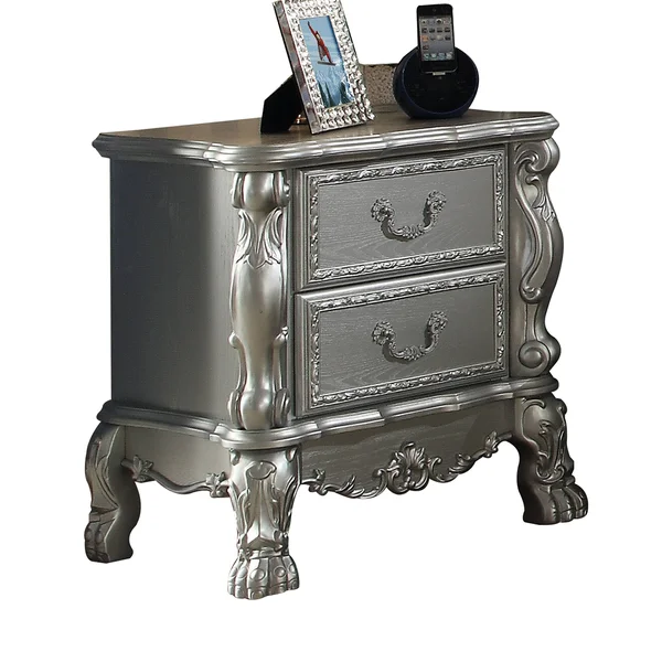 Acme Dresden Nightstand Silver