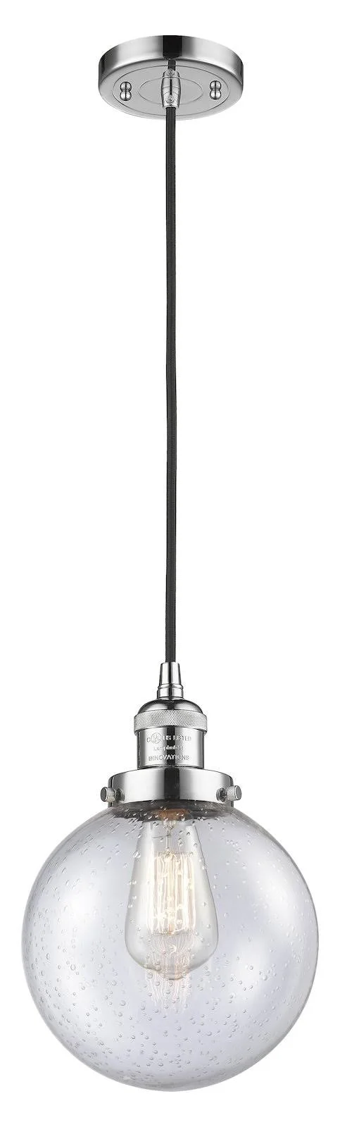 Innovations Lighting-Beacon Mini Pendant-201C-PC-G204-8