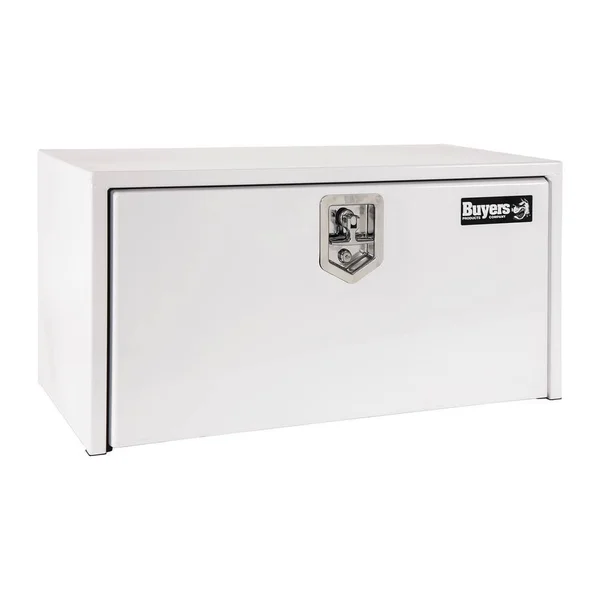 Buyers Products 1703400 Steel Underbody Truck Box - White, 14 x 16 x 24 inch