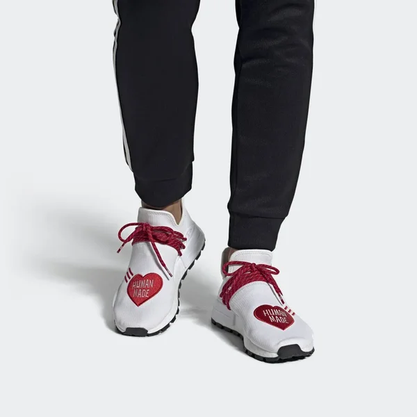 Adidas NMD Hu Pharrell Human Made White Red