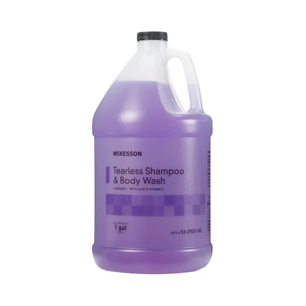 McKesson Tearless Shampoo and Body Wash - 1 gal. Jug, Lavender Scent, Case of 4