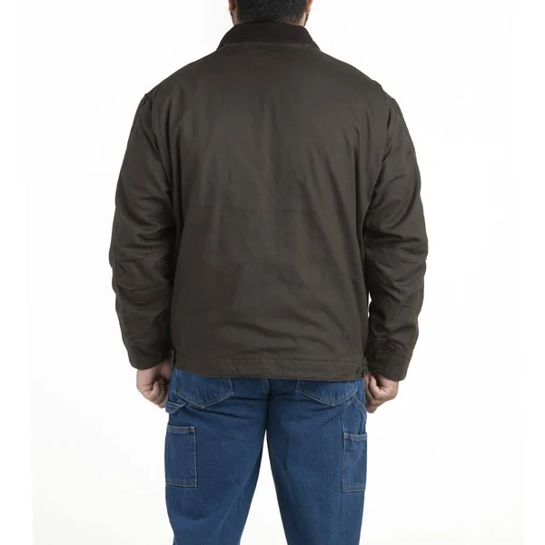 Berne Men's Original Washed Gasoline Jacket Regular - Bark