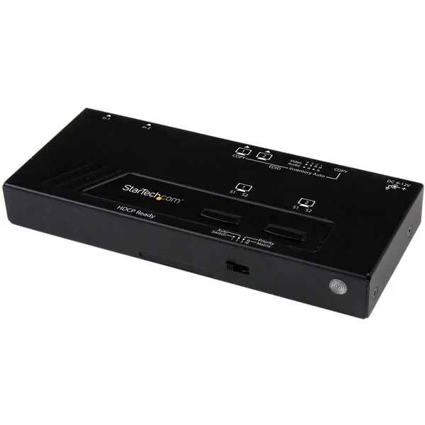 StarTech.com 2x2 HDMI Matrix Switch W- Automatic and Priority VS222HDQ