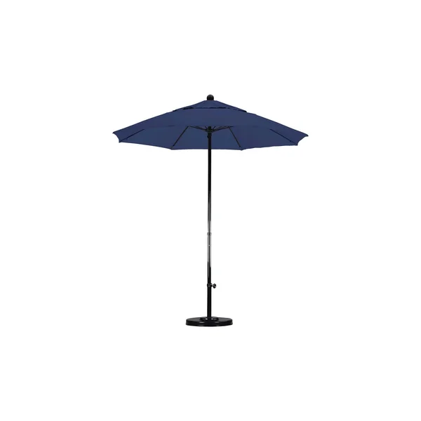 California Umbrella - 7.5& Complete Fiberglass Market Umbrella SA52 - Sapphire Champagne - Pacifica