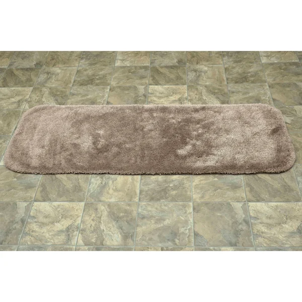 Garland Rug Finest Luxury Ultra Plush Washable Nylon Bath Rug