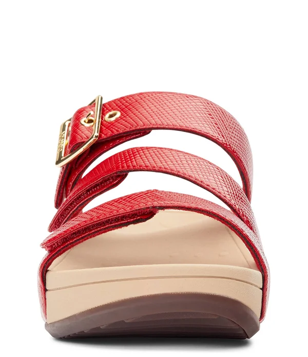 Vionic Rio Lizard Women's Sandals Red : 11 M