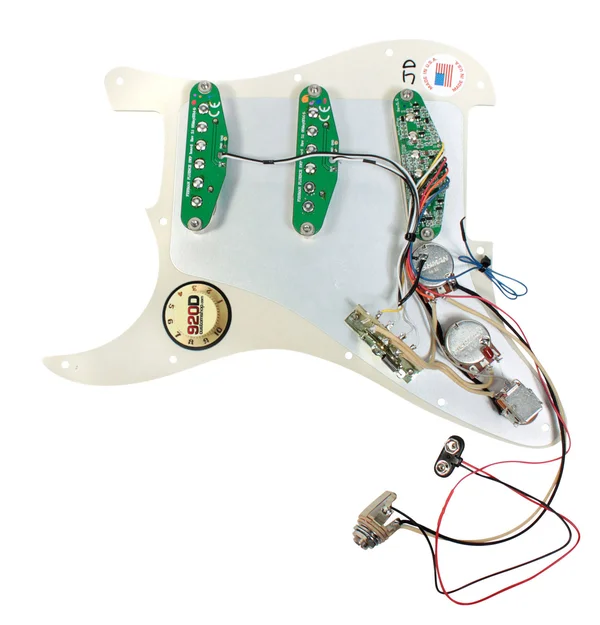 920D Custom 214-15-12 Fishman Fluence Loaded Strat Pickguard