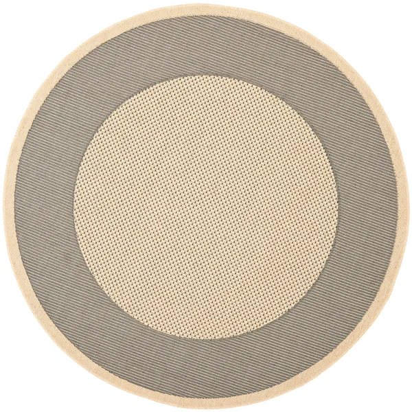 Safavieh Courtyard Area Rug CY7987 Grey, Cream, 5& 3x22 x 7& 7x22