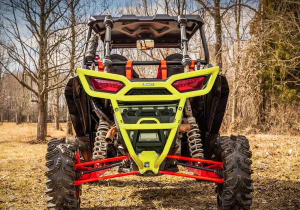 SuperATV Polaris RZR XP 1000 Rear Bumper - 2014-2018, No, Lime Squeeze