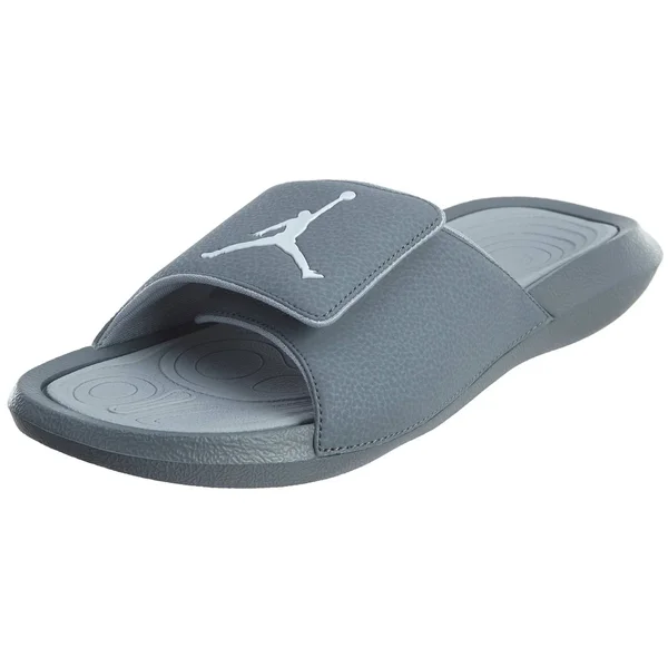 Jordan Hydro 6 - Men's Cool Grey/White/Wolf Grey Size 10