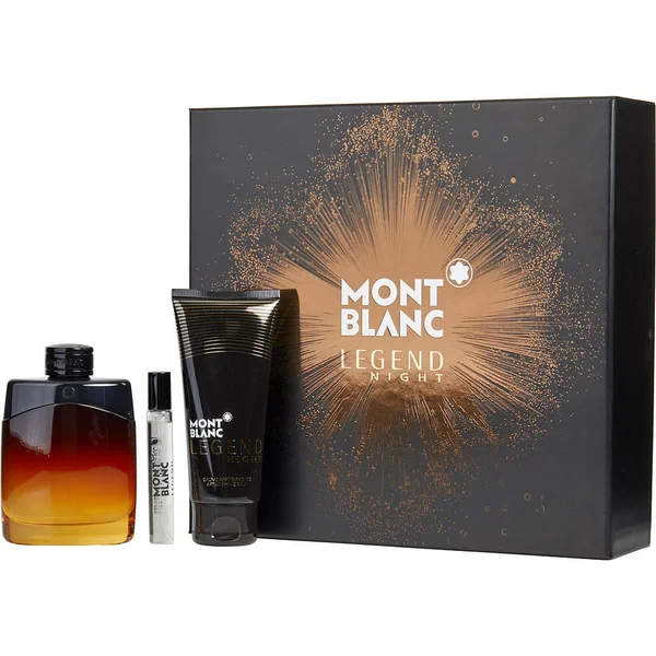 Montblanc Legend Night by Mont Blanc Gift Set -- 3.3 oz Eau De Parfum