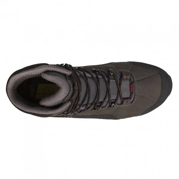 La Sportiva Men's Nucleo High II GTX Wide - Carbon/Chili - 45