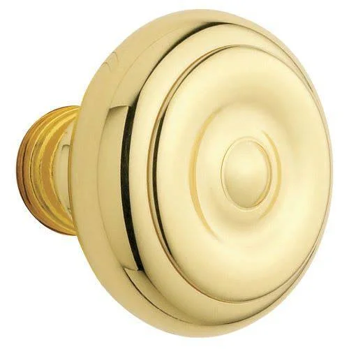 Baldwin 5005402MR Pair of Estate Knob Without Rosette Distressed Oil-Rubbed Bronze