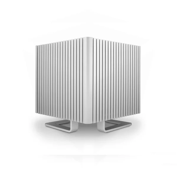 Streacom ST-DB4 Silver Fanless Aluminium Bi-Symmetrical ITX Chassis - 260 x 260 x 270mm