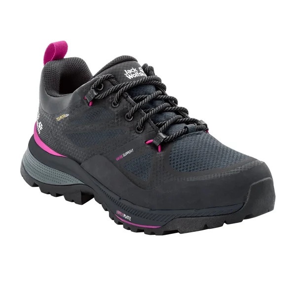 Jack Wolfskin Womens Force Striker Texapore Low Shoe Phantom - Pink