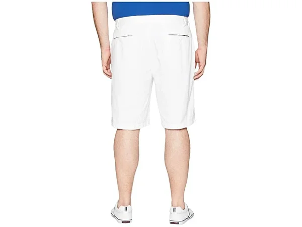 Nautica Men's Big & Tall 10x22 Flat Front Deck Shorts - Bright White