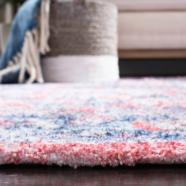 Safavieh Saffron 557 Area Rug, Rust, Blue, 2&3x22 x 8& Rectangle
