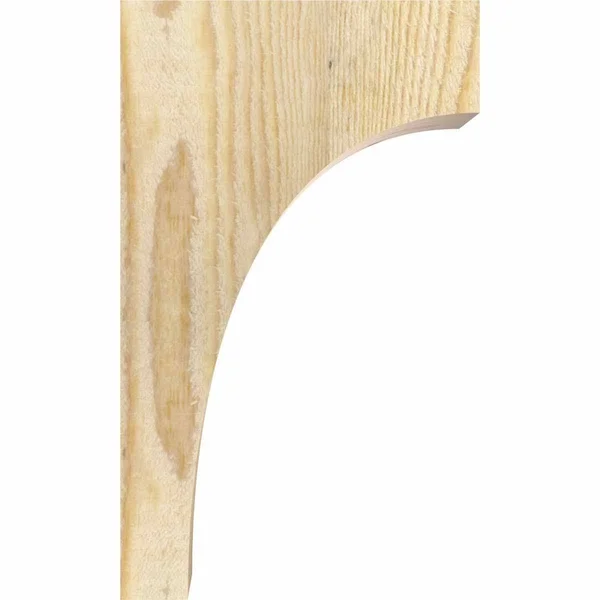 6x22W x 12x22D x 28x22H Huntington Rough Sawn Corbel, Douglas Fir