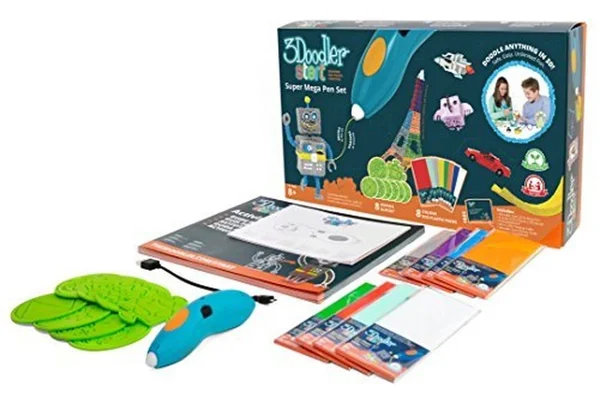 3Doodler Start Mega Box 3D Printing Pen Set for Kids