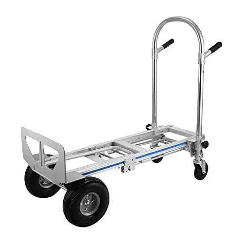 SHZOND Hand Truck 3 in 1 Convertible Hand Truck 770lbs Capacity Hand Truck Dolly - New - 53.0 x 21.0 x 6.5 inches