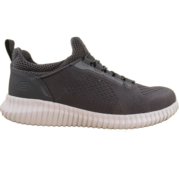 Skechers Men's Work Relaxed Fit Cessnock Slip Resistant Shoe - Charcoal