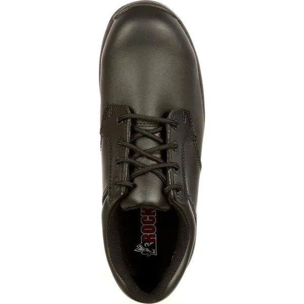 Rocky SlipStop Plain Toe Oxford Black