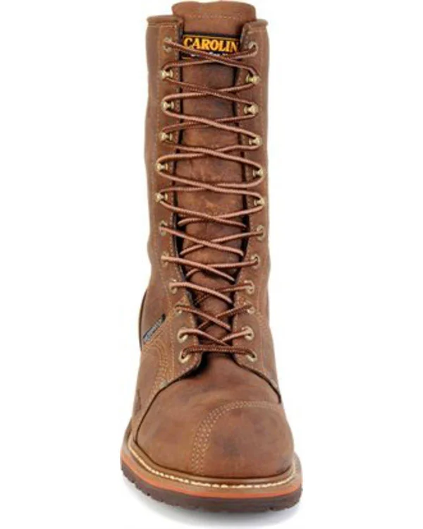 Carolina Linesman 10x22 Composite Toe 10 Men's Brown