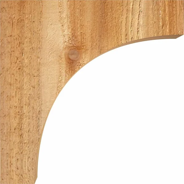 Ekena Millwork COR06X08X12HUN00RWR 6x22W x 8x22D x 12x22H Huntington Rough Sawn Corbel - Western Red Cedar