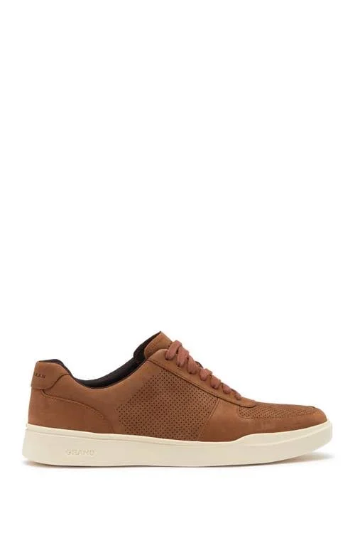Cole Haan Men's Grand Crosscourt Modern Performance Casual Sneaker, Size: 7, Brown