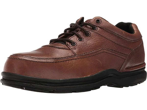 Rockport World Tour Steel Toe Work Shoe - Men's - Brown