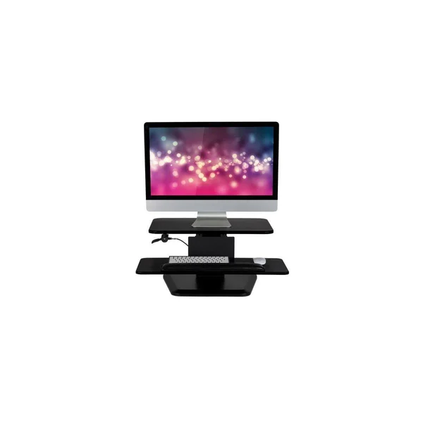 Mount-it! Height Adjustable Sit-Stand Desk CONVERTER, 33 lbs Capacity MI-7916