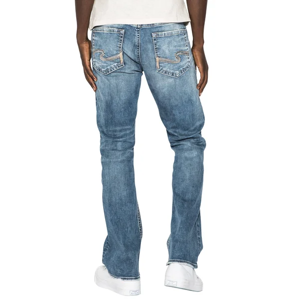 Men's Silver Jeans Craig