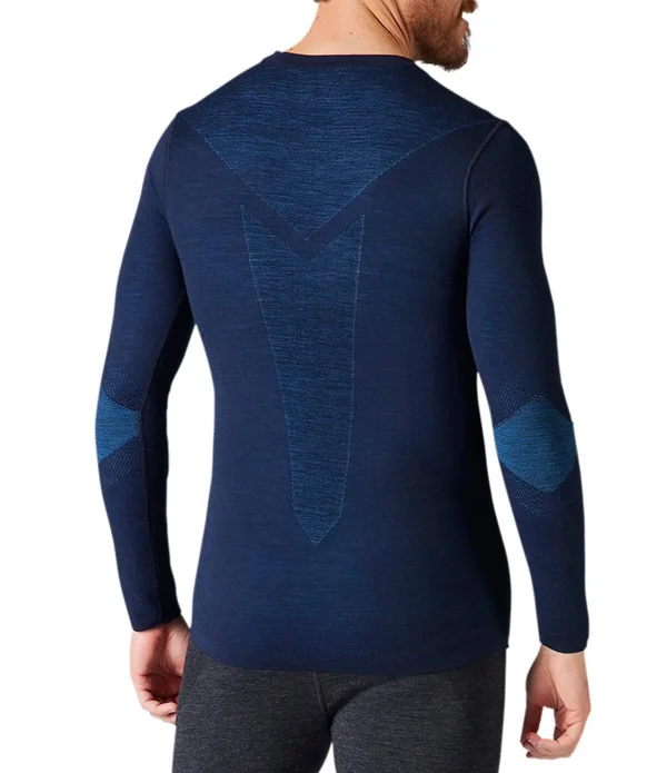 Smartwool Men's Intraknit Merino 200 Crew - Small - Tibetan Red - Forged Iron