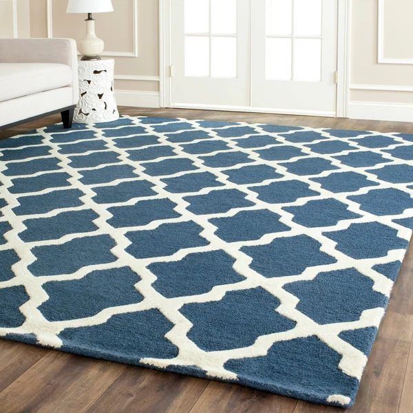 Safavieh Cambridge Ivory & Silver 9& x 12& Rug