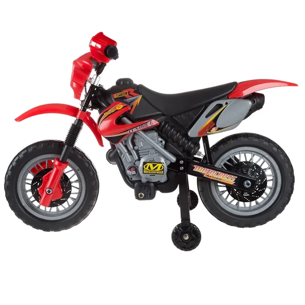 Lil& Rider Red Kids& Battery Powered Ride-On Mini Dirt Bike