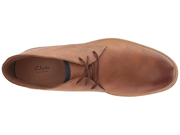 Clarks Men's Atticus Limit Chukka Boot Tan Leather 10