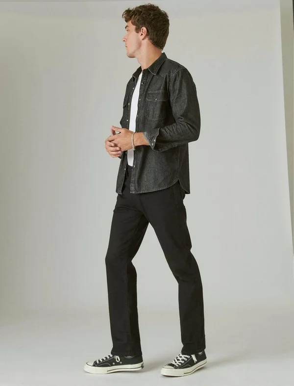 Lucky Brand Men's 223 Straight Jean - Black